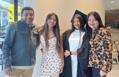 Our Journal banner 202526 graduation gabriela 2025